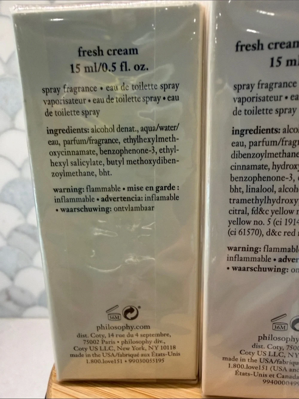 Philosophy Fresh Cream & Fresh Cream Warm Cashmere Fragrance Set